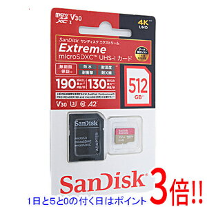 �y1����5.0�̂����A18���̓|�C���g3�{�I�zSanDisk microSDXC�������[�J�[�h SDSQXAV-512G-JN3MD 512GB