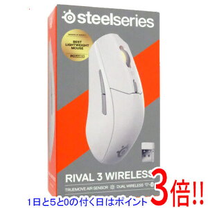 y15.0̂A18̓|Cg3{IzSteelSeries Q[~O}EX Rival 3 Wireless Gen 2 White 62524