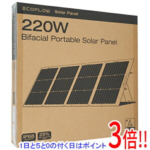 �y1����5.0�̂����A18���̓|�C���g3�{�I�zEcoFlow ���ʃ\�[���[�p�l�� 220W Gen2 EFSOLAR220W-N