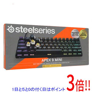 �y1����5.0�̂����A18���̓|�C���g3�{�I�zSteelSeries �Q�[�~���O�L�[�{�[�h Apex 9 Mini JP 64830J