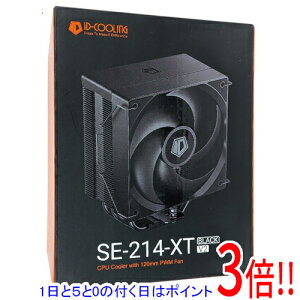 �y1����5.0�̂����A18���̓|�C���g3�{�I�zID-COOLING CPU�N�[���[ SE-214-XT V2 BLACK �u���b�N