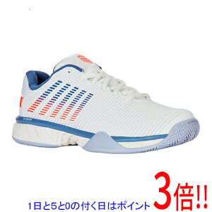 �y1����5.0�̂����A18���̓|�C���g3�{�I�zDUNLOP �_�����b�v 26.0cm �e�j�X�V���[�Y HYPERCOURT EXPRESS 2 MEN KS06613139WB �z���C�g×�u���[