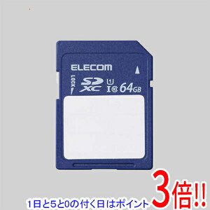�y1����5.0�̂����A18���̓|�C���g3�{�I�zELECOM SDXC�������J�[�h MF-FS064GU11C 64GB