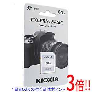 �y1����5.0�̂����A18���̓|�C���g3�{�I�z�L�I�N�V�A SDXC�������[�J�[�h EXCERIA BASIC KSDER45N064G 64GB