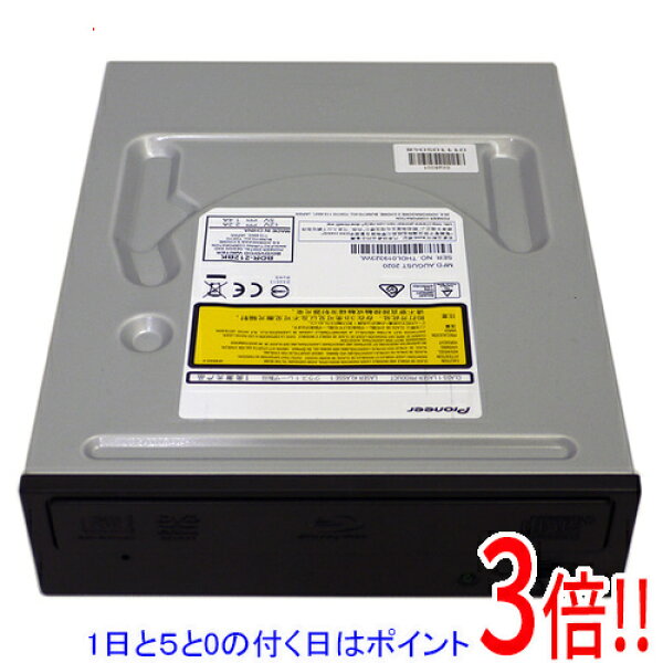 【1日と5.0のつく日、18日はポイント3倍！】【中古】PIONEER 内蔵型ブルーレイドライブ BDR-212BK