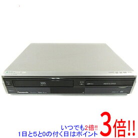 【いつでも2倍！1日と5．0のつく日は3倍！18日も3倍！】【中古】Panasonic HDD内蔵VHS一体型DVDレコーダー DMR-XP21V-S リモコンなし