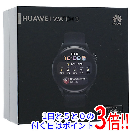 Huawei HUAWEI WATCH 3 スポーツモデル ブラック