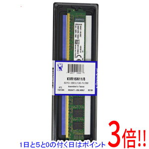�y1����5.0�̂����A18���̓|�C���g3�{�I�zKingston�� KVR16N11/8 DDR3 PC3-12800 8GB