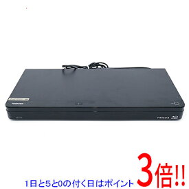 【1日と5.0のつく日、18日はポイント3倍！】【中古】東芝 REGZA ブルーレイディスクレコーダ DBR-W1009 1TB リモコンなし