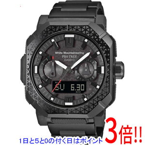�y1����5.0�̂����A18���̓|�C���g3�{�I�zCASIO �r���v �v���g���b�N Climber Line White Mountaineering �R���{���[�V�������f�� PRW-B1000WM-1JR