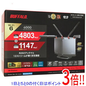 yۏؑΉ!!zBUFFALO LAN[^ AirStation WXR-6000AX12P `^jEO[