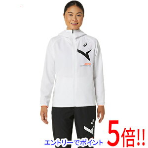 【1日と5.0のつく日、18日はポイント3倍!】asics アシックス Lサイズ ウイメンズA-I-Mドライクロスフーディージャケット 2032C973 ブリリアントホワイト