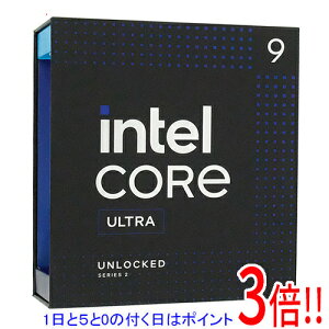 【1日と5.0のつく日、18日はポイント3倍!】Core Ultra 9 285K 3.7GHz LGA1851 125W SRQD5