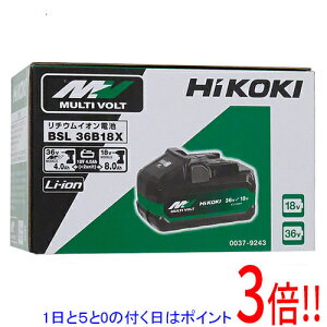 �y1����5.0�̂����A18���̓|�C���g3�{�I�z�y�V�i�󂠂�(�������E��Ԃ�)�z HiKOKI ��2����}���`�{���g�~�d�r 36V 4.0Ah/18V 8.0Ah BSL36B18X