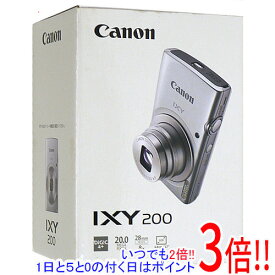 【いつでも2倍！1日と5．0のつく日は3倍！18日も3倍！】Canon製 コンパクトデジタルカメラ IXY200(SL) シルバー 2000万画素