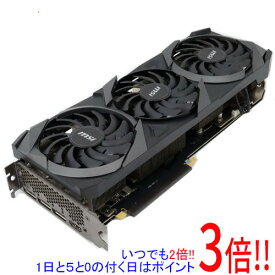 【いつでも2倍！1日と5．0のつく日は3倍！18日も3倍！】【中古】MSI製グラボ GeForce RTX 3080 VENTUS 3X 10G LHR PCIExp 10GB