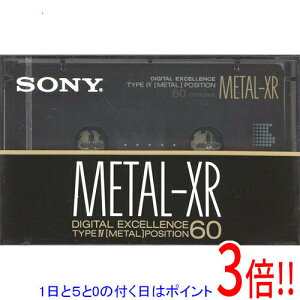 �y1����5.0�̂����A18���̓|�C���g3�{�I�zSONY �J�Z�b�g�e�[�v ���^���|�W�V���� METAL-XR 60 60��