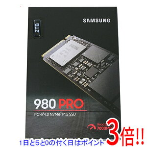 �y1����5.0�̂����A18���̓|�C���g3�{�I�zSAMSUNG�� SSD 980 PRO MZ-V8P2T0B/IT 2TB