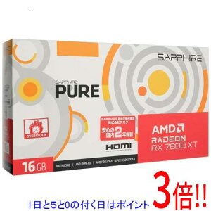 �y1����5.0�̂����A18���̓|�C���g3�{�I�zSAPPHIRE PURE Radeon RX 7800 XT GAMING OC 16GB GDDR6 PCIExp 16GB 11330-03-20G