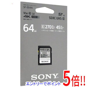yGg[5{I11/04 20:00`11/11 01F59܂ŁIzSONY SDXC[J[h 64GB Class10 SF-E64A