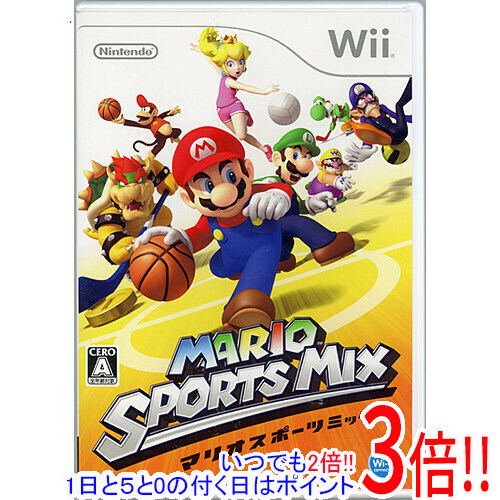 MARIO SPORTS MIX(マリオスポーツミックス) Wii ディスク傷