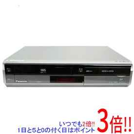【いつでも2倍！1日と5．0のつく日は3倍！18日も3倍！】【中古】Panasonic HDD内蔵VHS一体型DVDレコーダー DMR-XP20V リモコンなし
