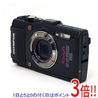 【1日と5.0のつく日、18日はポイント3倍！】【中古】OLYMPUS STYLUS TG-3 Tough ブラック 1600万画素