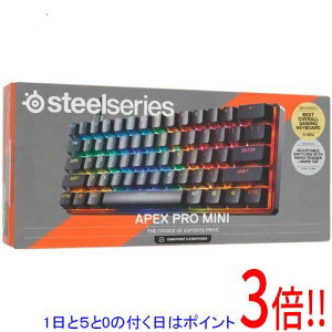 �y1����5.0�̂����A18���̓|�C���g3�{�I�zSteelSeries �Q�[�~���O�L�[�{�[�h Apex Pro Mini Gen 3 US