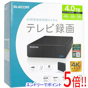 yۏؑΉ!!zELECOM Otn[hfBXN ELD-FTV040UBK