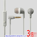 【1日と5.0のつく日、18日はポイント3倍！】ELECOM スマートフォン用ステレオヘッドホンマイク EHP-CN300MGY グレー