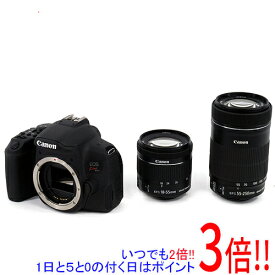 【いつでも2倍！1日と5．0のつく日は3倍！18日も3倍！】【中古】Canon製 デジタル一眼レフカメラ EOS Kiss X10i ダブルズームキット 元箱あり