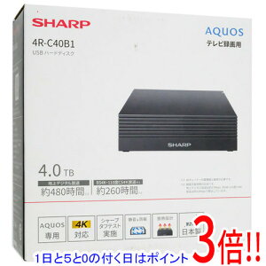 yۏؑΉ!!zSHARP AQUOSp ^pUSBn[hfBXN AQUOS 4R-C40B1 4TB