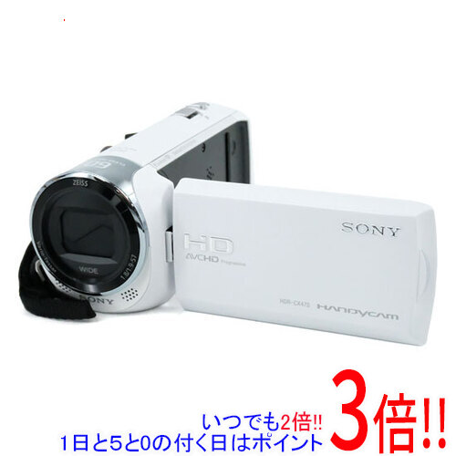 延長保証対象商品 まとめて購入はココ SONY デジタルHDビデオカメラ HDR-CX470 HANDYCAM 当店限定販売 W 人気商品