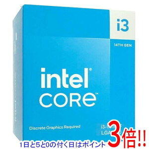 �y1����5.0�̂����A18���̓|�C���g3�{�I�zCore i3 14100F 4.7GHz LGA1700 SRMX2