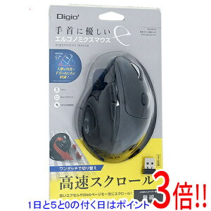 �y1����5.0�̂����A18���̓|�C���g3�{�I�z�i�J�o���V 5�{�^�� BlueLED�}�E�X Digio2 MUS-RKF176BK �u���b�N