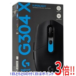 �y1����5.0�̂����A18���̓|�C���g3�{�I�z���W�N�[�� �Q�[�~���O�}�E�X G304 X SUPERLIGHT G304X-SL-BK �u���b�N