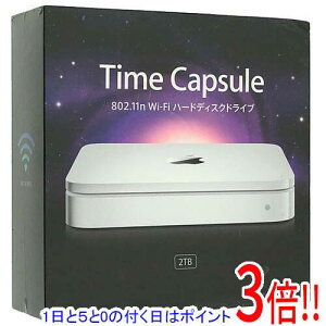 �y1����5.0�̂����A18���̓|�C���g3�{�I�z�y�V�i�󂠂�(�������E��Ԃ�)�z APPLE Time Capsule 2TB MB996J/A