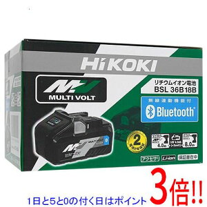 �y1����5.0�̂����A18���̓|�C���g3�{�I�z�y�V�i�󂠂�(�������E��Ԃ�)�z HiKOKI ���`�E���C�I���d�r Bluetooth���� 36V 4.0Ah/18V 8.0Ah BSL36B18B