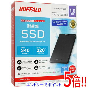 yۏؑΉ!!zBUFFALO OtSSD SSD-PG1.0U3-BC 1.0TB ubN