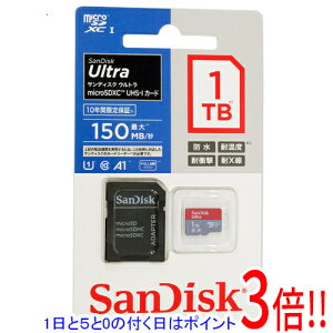 y15.0̂A18̓|Cg3{IzSanDisk microSDXC[J[h 1TB SDSQUAC-1T00-JN3MA
