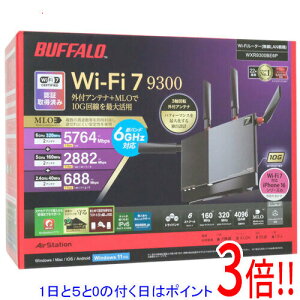 yۏؑΉ!!zy15.0̂A18̓|Cg3{IzBUFFALO LAN[^ AirStation WXR9300BE6P ubN