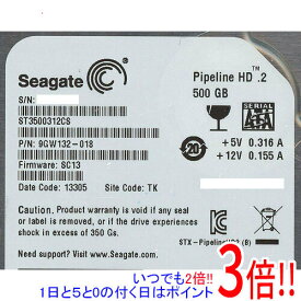 【いつでも2倍！1日と5．0のつく日は3倍！18日も3倍！】SEAGATE製HDD ST3500312CS 500GB SATA300 5900