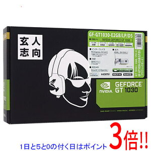 �y1����5.0�̂����A18���̓|�C���g3�{�I�z���l�u���O���{ GF-GT1030-E2GB/LP/D5 PCIExp 2GB