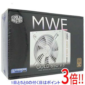 �y1����5.0�̂����A18���̓|�C���g3�{�I�zCooler Master MWE Gold 650 V3 ATX 3.1 White Edition Non-Modular MPE-6502-ACAAG-3GJP �z���C�g 650W