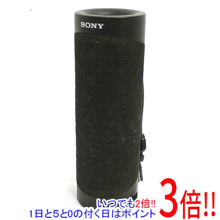 楽天市場】【中古】SONY ワイヤレスポータブルスピーカー SRS-XB23 (B) ブラック 訳あり 元箱あり : エクセラー 楽天市場】【中古】SONY ワイヤレスポータブルスピーカー SRS-XB23 (B) ブラック 訳あり 元箱あり : エクセラー