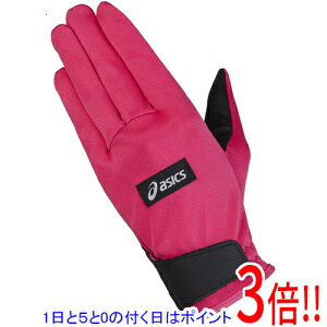 【1日と5.0のつく日、18日はポイント3倍!】asics アシックス XSサイズ グラウンドゴルフ スタンダードグローブ 3283A227 ピンク