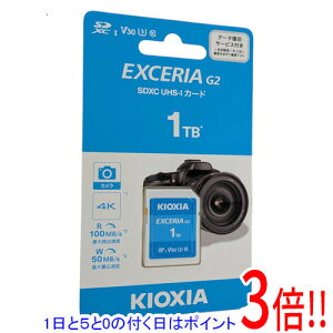�y1����5.0�̂����A18���̓|�C���g3�{�I�z�L�I�N�V�A SDXC�������[�J�[�h EXCERIA G2 KSDU-B001TBK 1TB