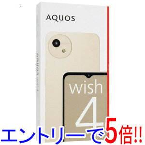 yGg[5{I11/20 20:00`11/27 01F59܂ŁIzSHARP AQUOS wish4 SIMt[ SH-M27-W zCg