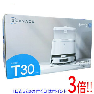 �y�����ۏؑΉ�!!�zECOVACS ���{�b�g�|���@ DEEBOT T30 PRO OMNI DDX14-12EE �z���C�g