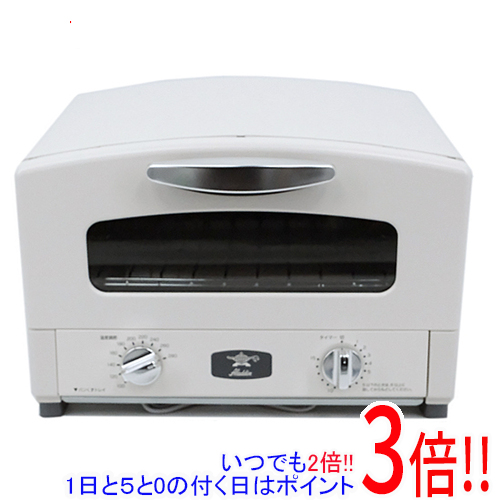 【いつでも2倍！１日と５．０のつく日は3倍！18日も3倍！】AIC JAPAN グラファイトトースター Aladdin AET-GS13N(W)  アラジンホワイト | エクセラー